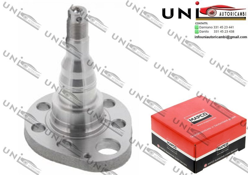 Fuso a snodo sospensione Ruota Assale Posteriore Sinistro / VW Golf II da 1983 / VW Golf III / Variant da 1991 / VW Golf IV Cabriolet da 1998 / VW Jetta II da 1984 / VW Vento da 1991