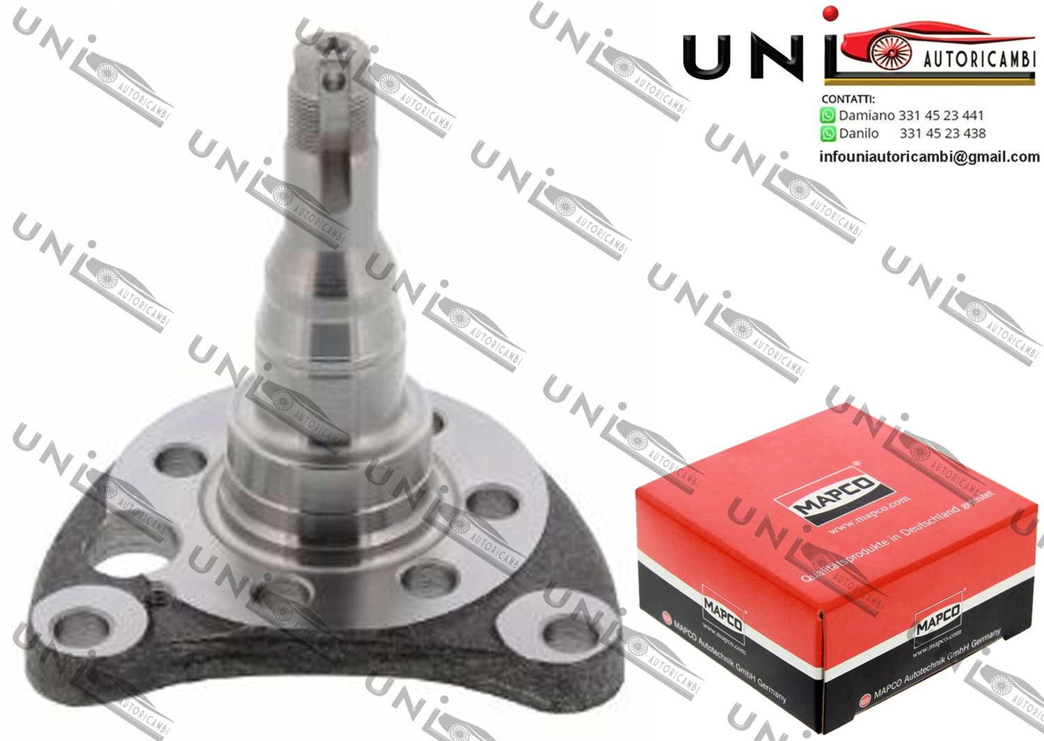 Fuso a snodo sospensione Ruota Assale Posteriore Destro / Seat Ibiza II da 1993 / Seat Toledo I da 1991 / VW Corrado da 1988 / VW Scirocco da 1980 / VW Vento da 1991