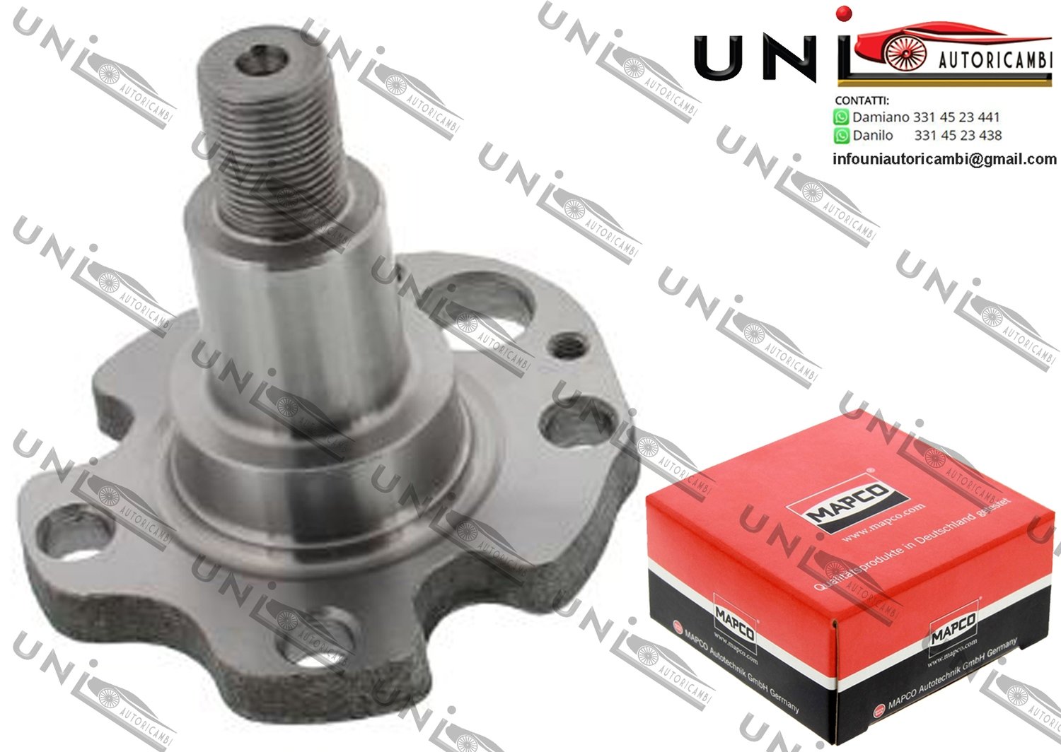 Fuso a snodo sospensione Ruota Assale Posteriore Bilaterale / Audi A3 da 1996 / Audi TT da 1998 / Seat Inca da 1995 / Seat Leon da 1999 / Seat Toledo II da 1998