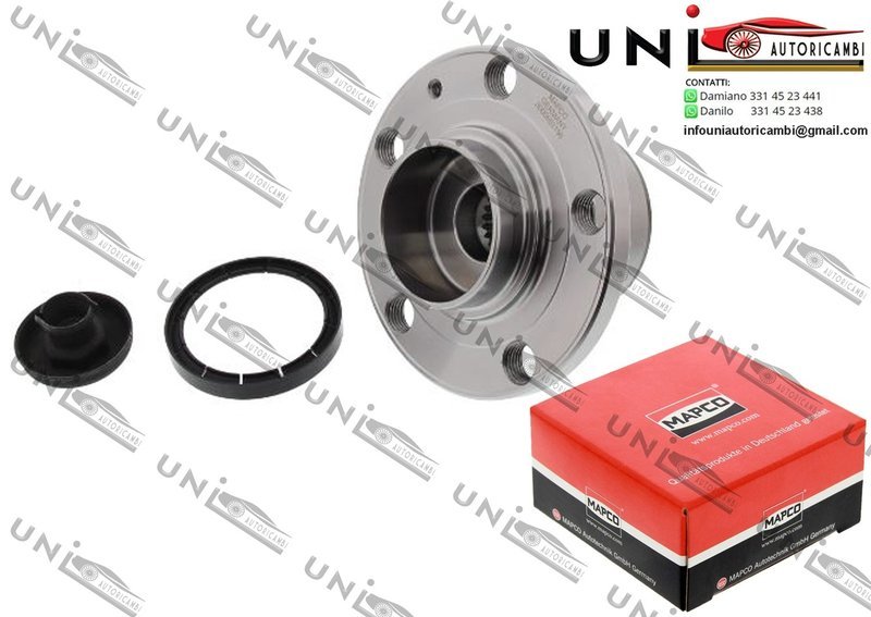 Kit Cuscinetto Ruota Assale Anteriore Bilaterale / Skoda Fabia I / Combi / Praktik / Tre volumi / II da 1999 / VW Fox da 2005 / VW Polo / Tre volumi da 2001