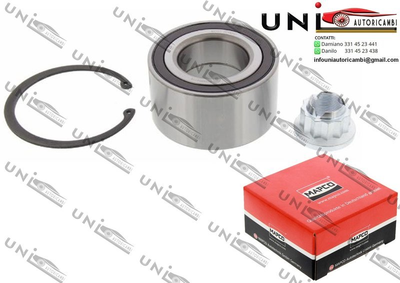 Kit Cuscinetto Ruota Assale Ant. / Post. Bilaterale / Audi Q7 da 2006 / Porsche Cayenne da 2002 / VW Touareg da 2002