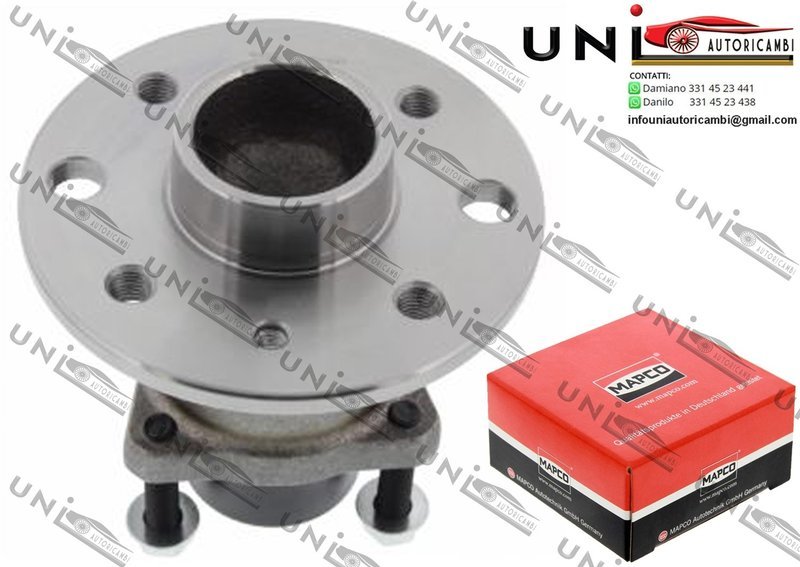 Kit Cuscinetto Ruota Assale Posteriore Bilaterale / Opel Combo / Cassone / Furgonato / Promiscuo / Tour da 2001 / Opel Meriva da 2003 / Vauxhall Combo Mk II (C) Cassone / Furgonato / Promiscuo da 2001