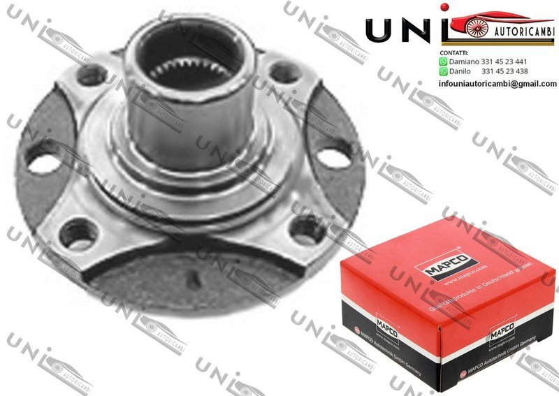 Mozzo Ruota Anteriore Bilaterale / Opel Vectra B / 2 volumi / Coda spiovente / Station wagon da 1995 / Vauxhall Astra / Astravan Mk II / III da 1991 / Vauxhall Vectra / 2 volumi/Coda spiovente da 1995