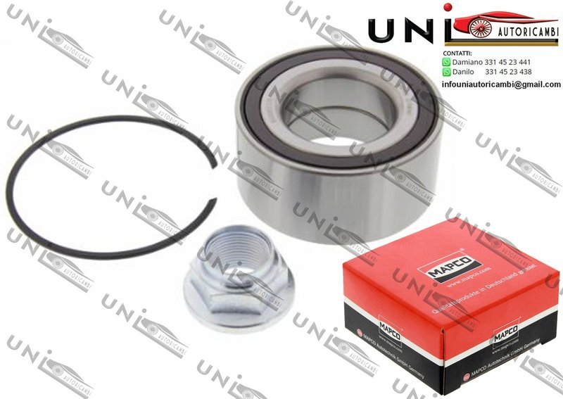 Kit Cuscinetto Ruota Assale Anteriore / Posteriore Bilaterale / Land Rover Freelander / 2 / Soft Top da 1998 / MG MG ZT / T da 2001 / Rover 75 / Tourer da 1999