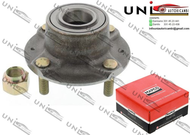 Kit Cuscinetto Ruota Assale Posteriore Bilaterale / Saab 90 da 1984 / Saab 900 I / Combi Coupe / II da 1978 / Saab 99 da 1974