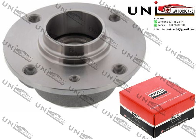 Kit Cuscinetto Ruota Assale Posteriore Bilaterale / Volvo 440 K da 1988 / Volvo 460 L da 1989 / Volvo 480 E da 1986