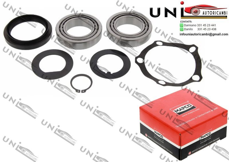 Kit Cuscinetto Ruota Assale Anteriore / Posteriore Bilaterale / Land Rover 90/110 da 1983 / Land Rover Defender Cabrio / Pick-up / Station Wagon da 1990 / Land Rover Discovery I / II da 1989