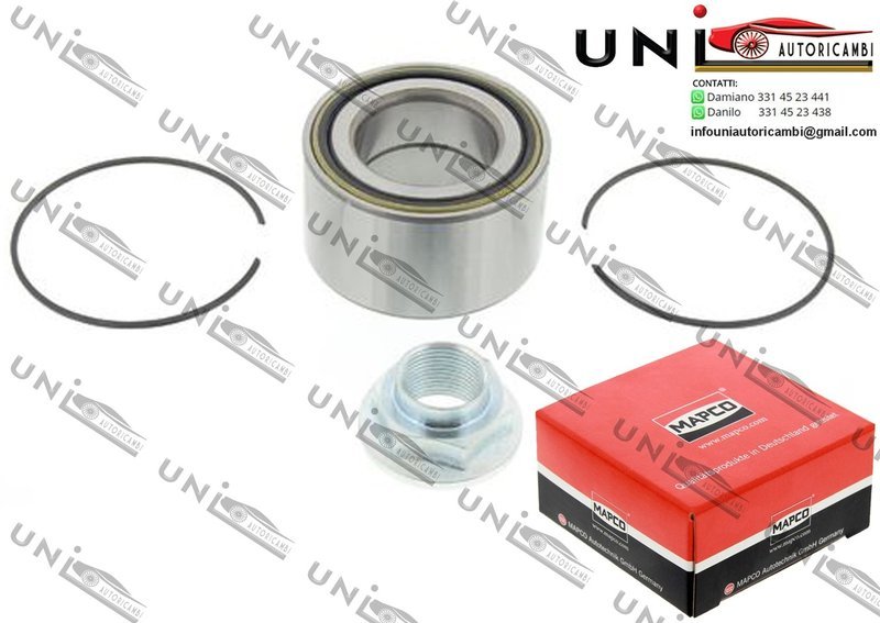 Kit Cuscinetto Ruota Assale Anteriore / Posteriore Bilaterale / Austin Maestro da 1983 / MG MG TF da 2002 / MG MGF da 1995 / Rover 100 / Metro / Cabriolet da 1990 / Rover Maestro da 1990