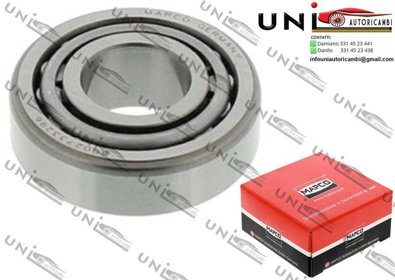 Kit Cuscinetto Ruota Assale Posteriore Bilaterale / Skoda Favorit / Forman / Pick-up da 1989