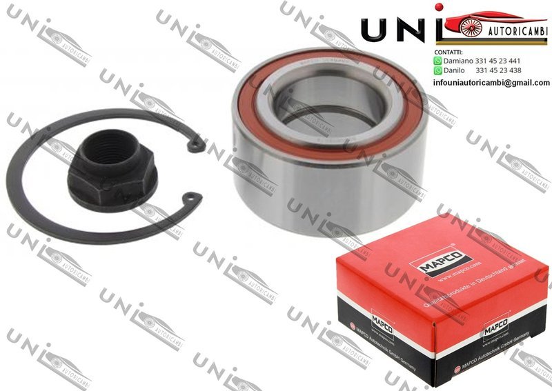 Kit Cuscinetto Ruota Assale Anteriore Bilaterale / MG MG  ZS / ZS Hatchback da 2001 / Rover 400 / 2 volumi / Coda spiovente da 1995 / Rover 45 / Tre volumi da 2000