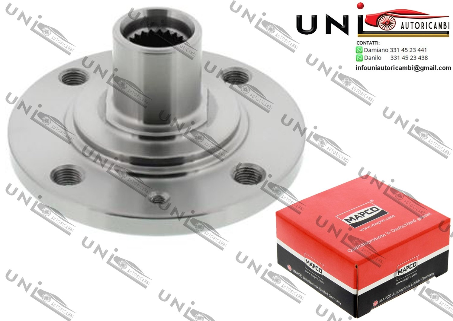 Mozzo Ruota Anteriore Bilaterale / Skoda Favorit / Forman da 1989