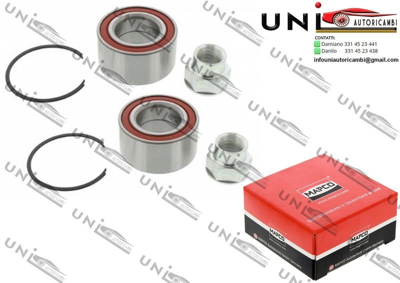 Kit Cuscinetto Ruota Assale / Fiat Panda da 2003 / Fiat Punto / Van da 1993