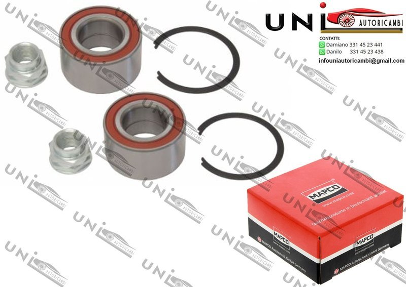 Kit Cuscinetto Ruota Assale / Fiat Palio / Weekend da 1996 / Fiat Siena da 1996 / Fiat Strada Pick-up da 1999