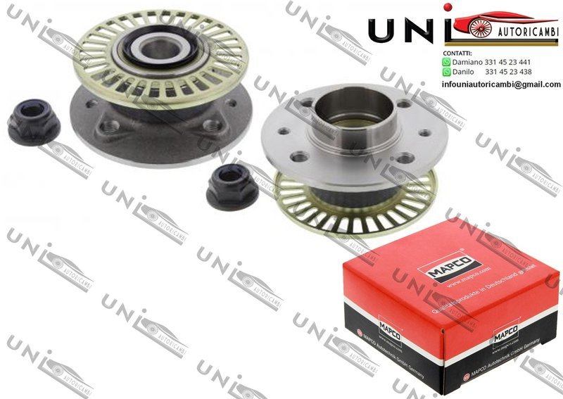 Kit Cuscinetto Ruota Assale Anteriore / Posteriore Bilaterale /  Dacia Logan da 2004 / Renault Espace II da 1991 / Renault Megane Scenic da 1998 / Renault Safrane I / II da 1992