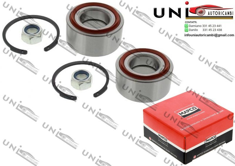 Kit Cuscinetto Ruota Assale / Opel Arena Combi / Furgonato da 1998 / Renault 20 / 30 da 1975 / Vauxhall Arena Combi / Van da 1998