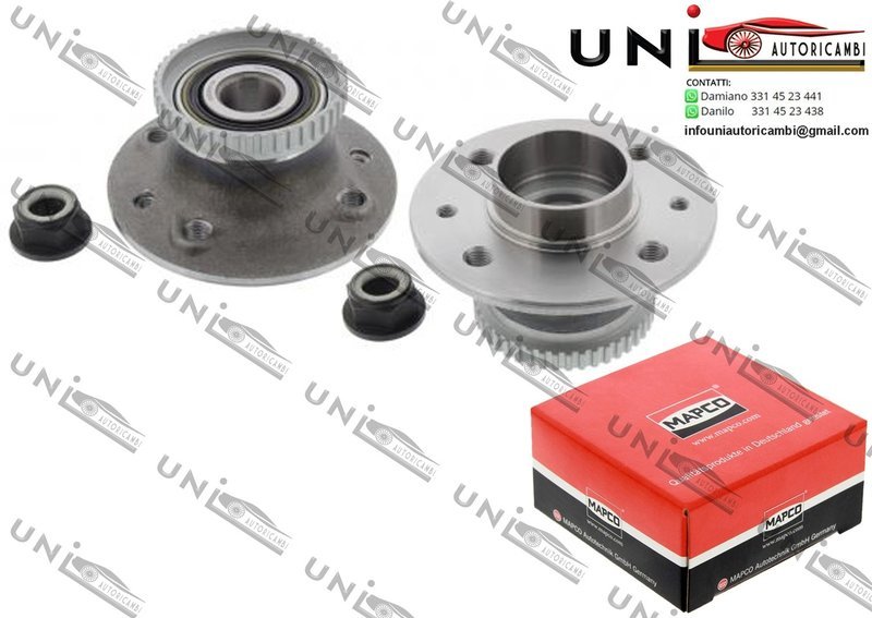 Kit Cuscinetto Ruota Assale Posteriore Bilaterale / Renault 21 / Station wagon / Tre volumi da 1986