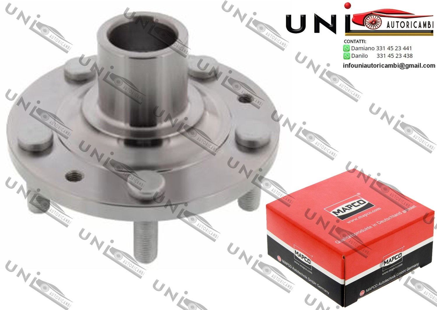 Mozzo Ruota Anteriore Bilaterale / Mazda 6 Hatchback / Sport / Sport Kombi / Tre volumi da 2002