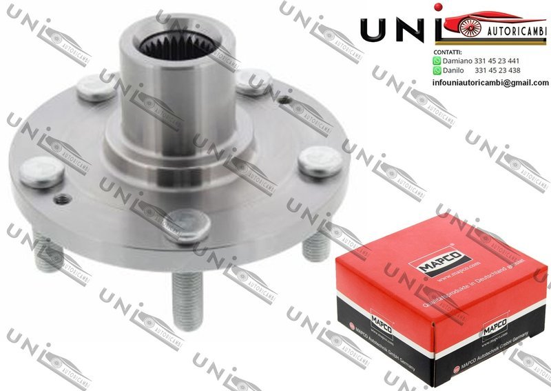 Mozzo Ruota Anteriore Bilaterale / Hyundai Santa Fé I da 2000 / Hyundai Trajet da 2000 / Hyundai Tucson da 2004 / Kia Sportage da 2004