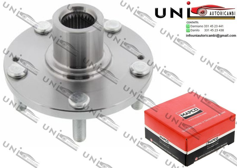 Mozzo Ruota Anteriore Bilaterale / Hyundai i40 / CW da 2011 / Hyundai ix35 da 2009 / Hyundai Sonata V / VI da 2008 / Hyundai Tucson da 2004 / Hyundai  XG / Tre volumi da 1998 / Kia Optima da 2010