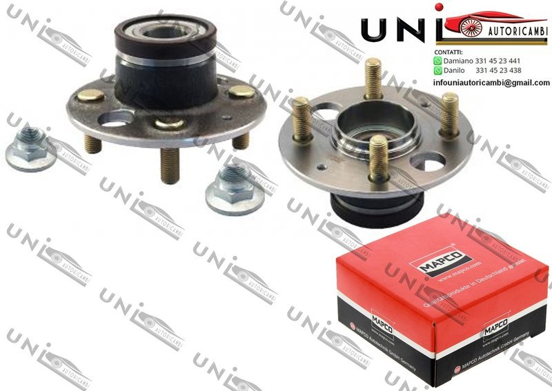 Kit Cuscinetto Ruota Assale / Honda City Tre volumi da 2003 / Honda Jazz II da 2002