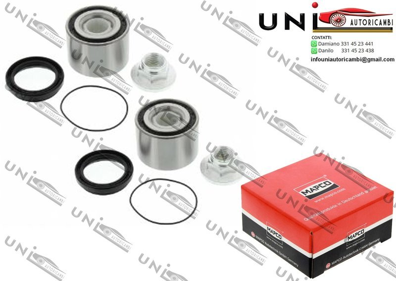 Kit Cuscinetto Ruota Assale / Toyota Corolla / Compact / FX Compact / Liftback / Station Wagon da 1983