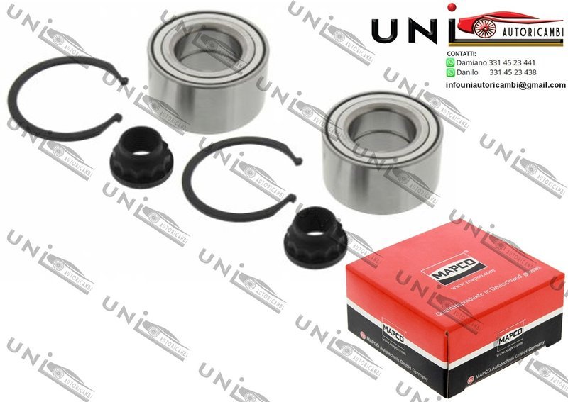 Kit Cuscinetto Ruota Assale / Toyota IQ da 2009 / Toyota Urban Cruiser da 2007 / Toyota Verso S da 2010 / Toyota Vios / Yaris Tre volumi da 2007 / Toyota Yaris da 2005