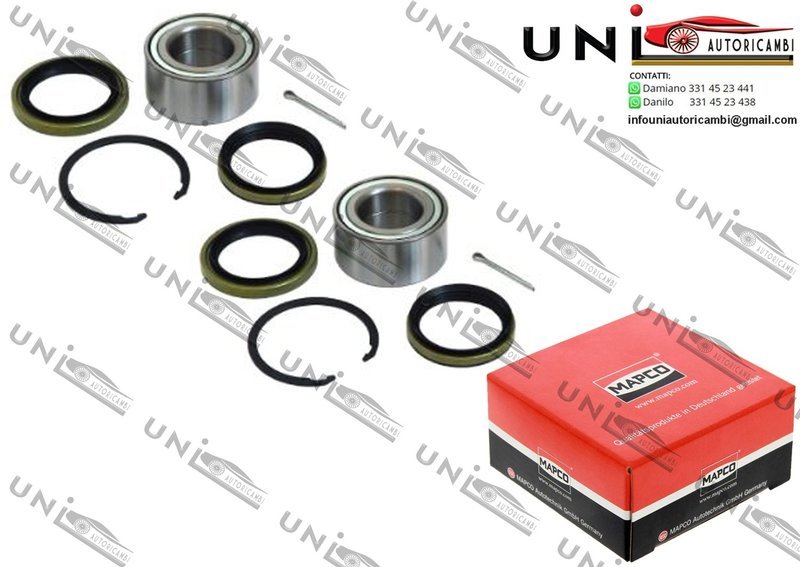 Kit Cuscinetto Ruota Assale / Mitsubishi Colt V da 1995 / Mitsubishi Lancer V Station wagon / VI da 1992 / Mitsubishi Pajero Pinin da 1999