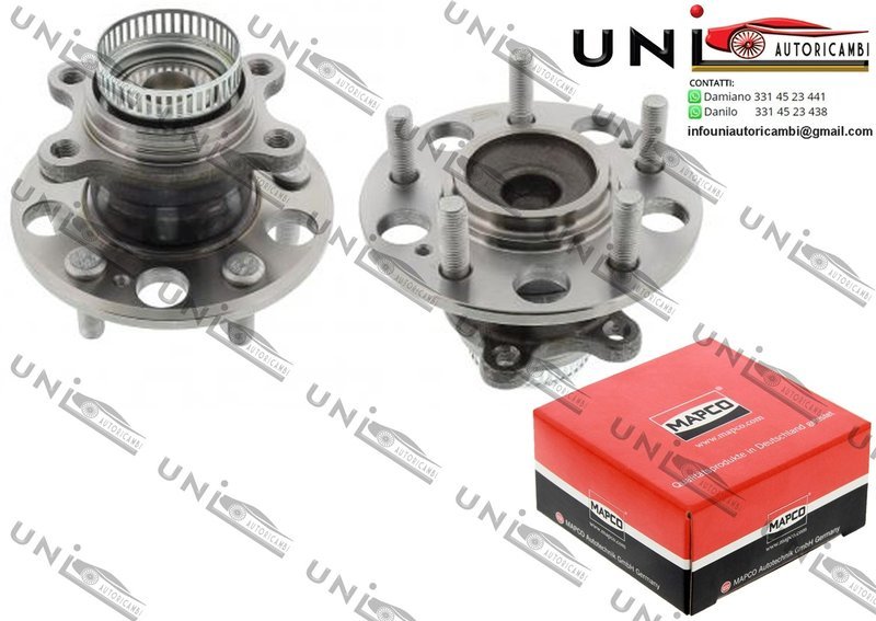 Kit Cuscinetto Ruota Assale / Hyundai Elantra / Tre volumi da 2006 / Hyundai i30 / CW da 2007 / Kia Cee`d / 2 volumi / Coda spiovente / Sportswagon / SW da 2006 / Kia Pro Cee`d da 2008