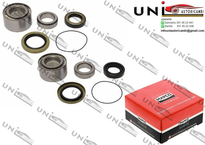 Kit Cuscinetto Ruota Assale / Mitsubishi Pajero Classic / II / II Canvas Top / Pinin / Sport I da 1990