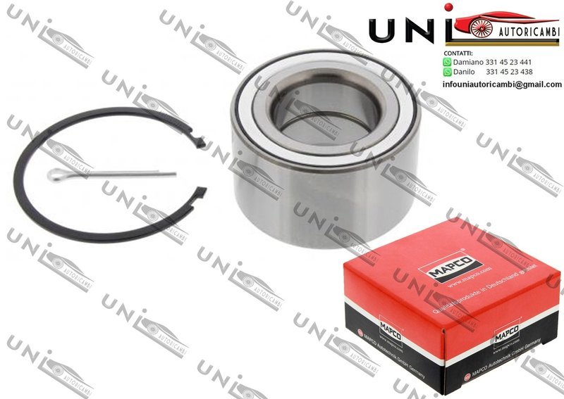 Kit Cuscinetto Ruota Assale Posteriore Bilaterale / Nissan X-Trail da 2001