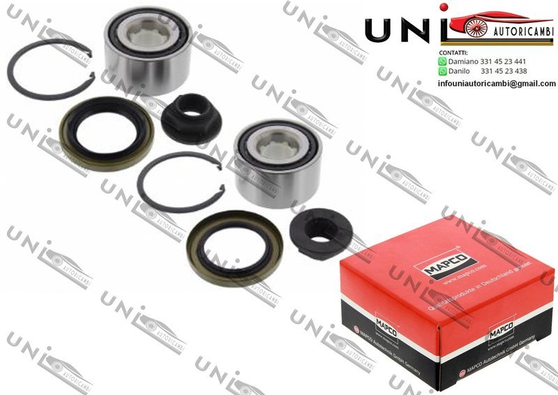 Kit Cuscinetto Ruota Assale / Lexus GS / LS / SC Cabriolet da 1993 / Toyota Supra da 1986