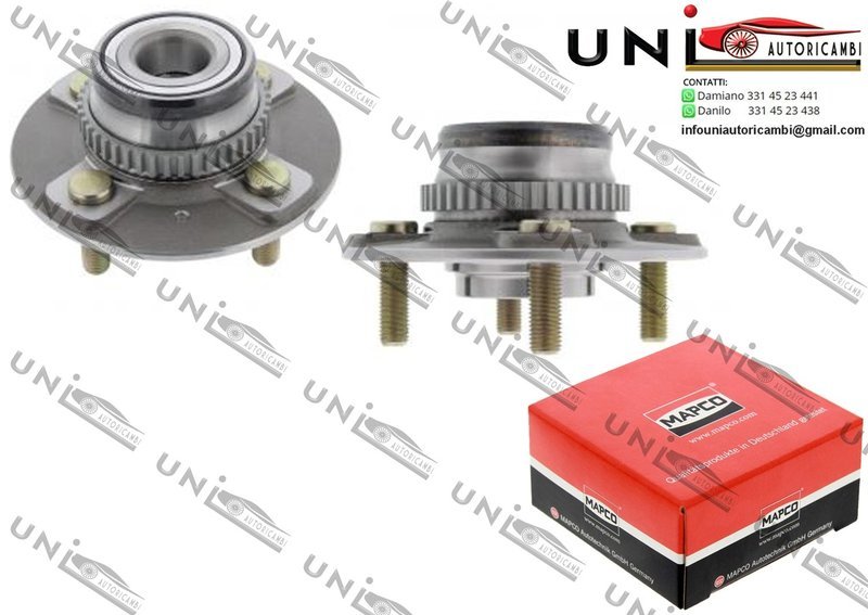 Mozzo Ruota Assale Posteriore Bilaterale / Hyundai Accent I / Tre volumi da 1994