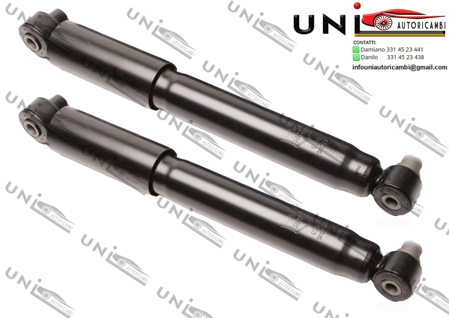 2x Ammortizzatori Posteriori Normali a Gas Renault Megane Scenic / Scenic I dal 96