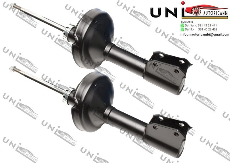 2x Ammortizzatori Anteriori Normali a Gas Renault Clio 2 52mm dal 1998
