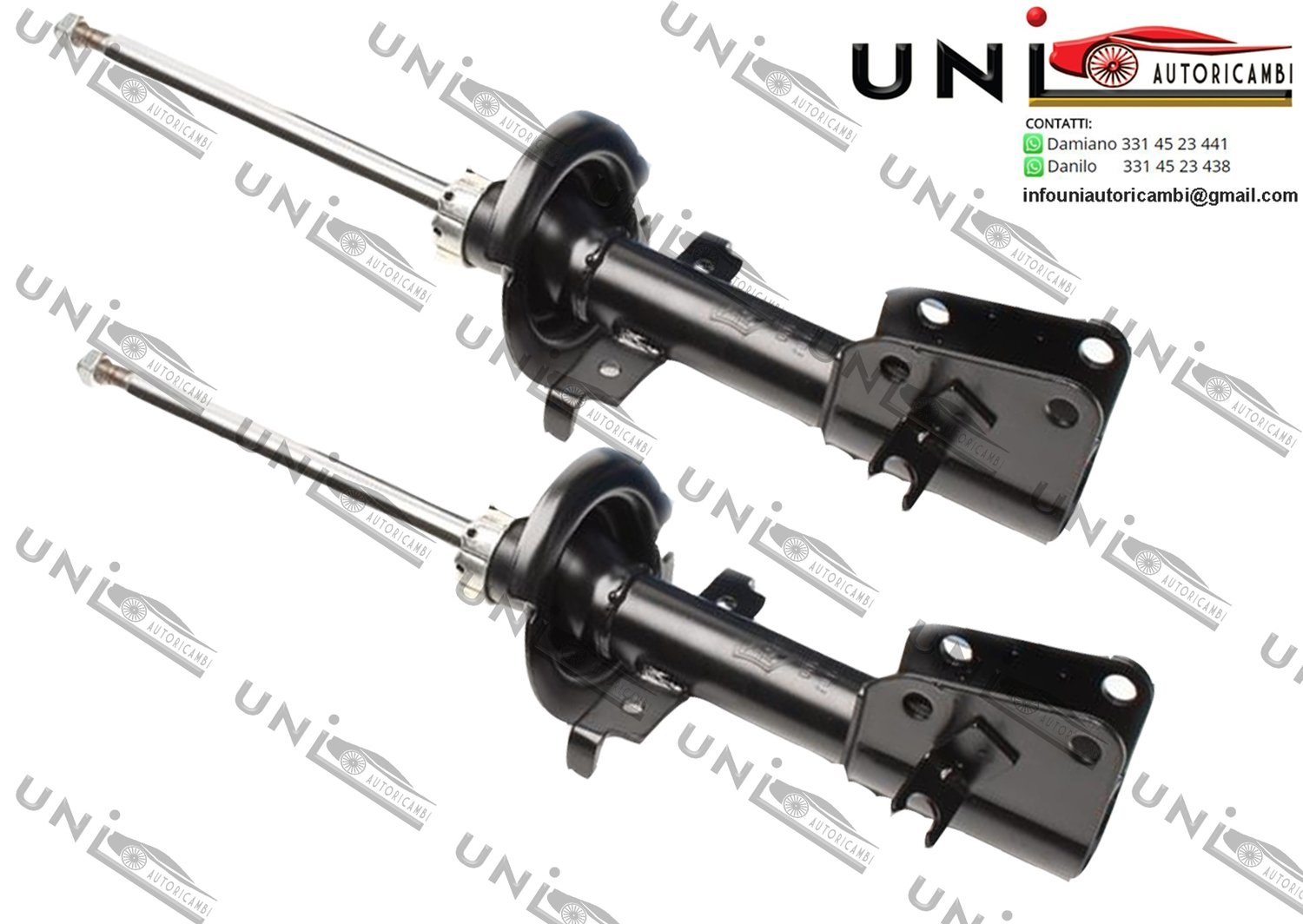 2x Ammortizzatori Anteriori Normali a Gas Renault Laguna II (BG, KG) 01-