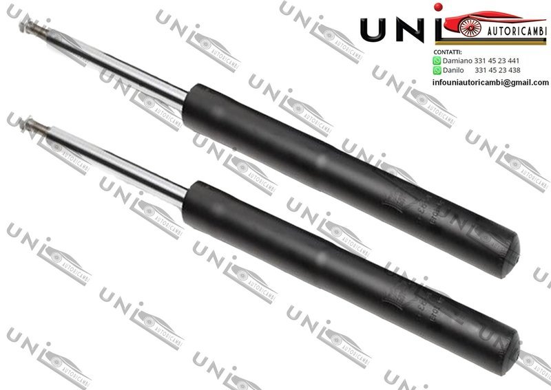 2x Ammortizzatori Anteriori Normali a Gas VW Polo / Derby / Audi 50 (86C, 86C, 80) dal 1977