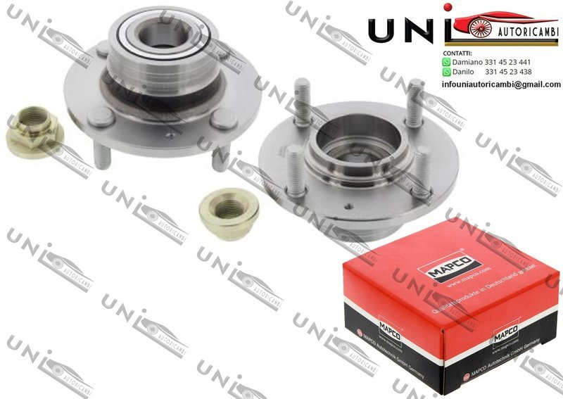 Mozzo Ruota / Hyundai Elantra / Tre volumi da 2000 / Hyundai Matrix da 2001 / Kia Cerato / Tre volumi da 2004