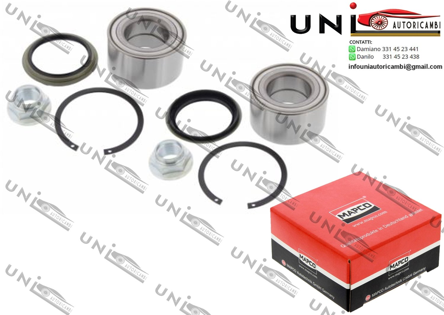 Kit Cuscinetto Ruota Assale / Mazda MX-5 I da 1990