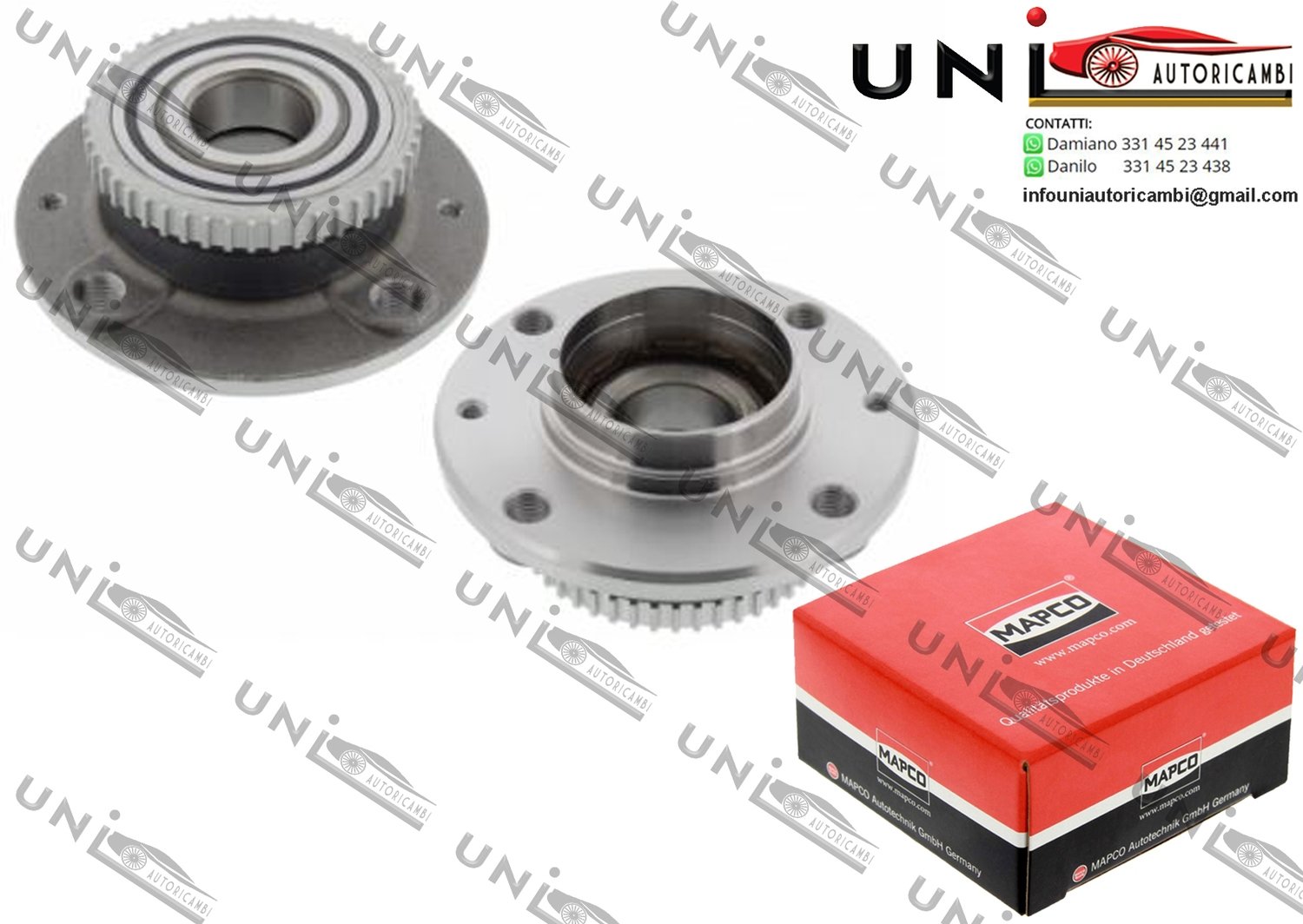 Mozzo Ruota / Citroën Xantia / Break da 1993 / Peugeot 406 / Break / Coupé da 1995