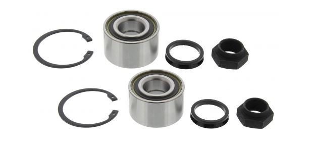 Kit 2 Cuscinetto Ruota Assale Posteriori / Citroën AX da 1986 / Citroën Saxo da 1996 / Citroën Xantia da 1993 / Peugeot 106 I / II da 1991