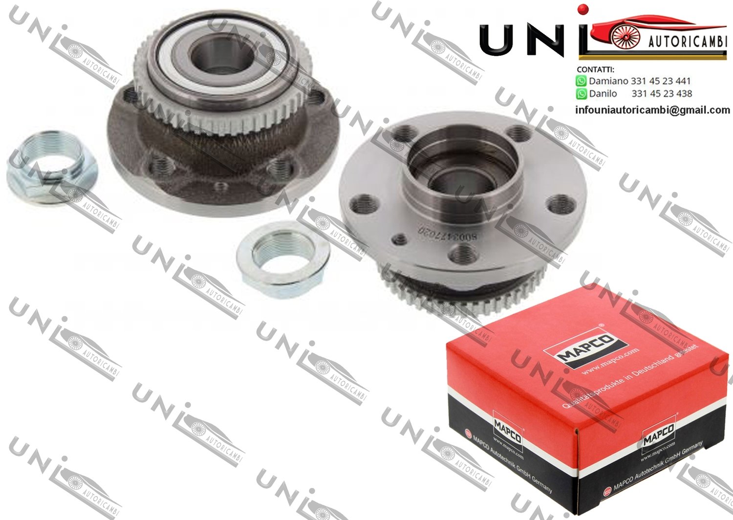 Mozzo Ruota / Citroën Evasion da 1994 / Citroën Jumpy / Furgonato / Pianale piatto / Telaio da 1995 / Fiat Scudo Combinato / Furgonato da 1996 / Fiat Ulysse da 1994 / Lancia Zeta da 1995