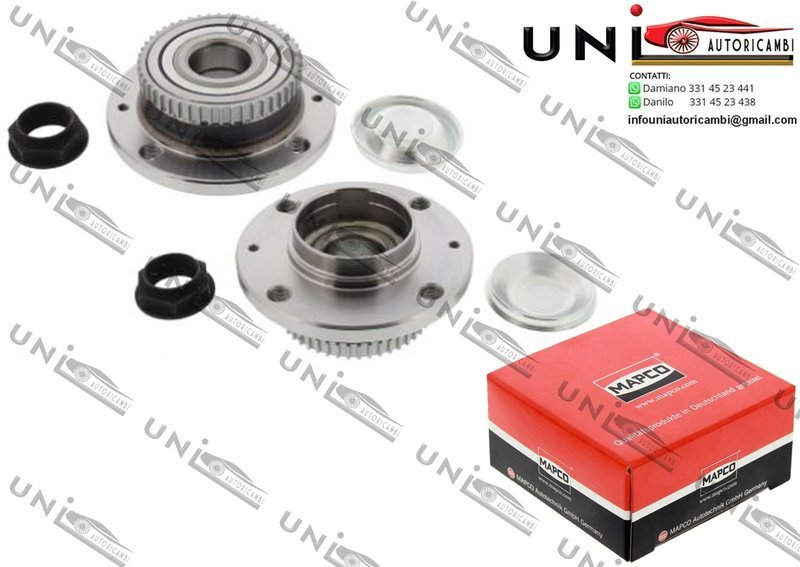 Mozzo Ruota / Citroën Berlingo / Furgonato da 1996 / Citroën Xantia / Break da 1993 / Citroën Xsara Picasso da 1999 / Peugeot 406 / Break / Coupé da 1995 / Peugeot Partner Combispace / Furgo. da 1996