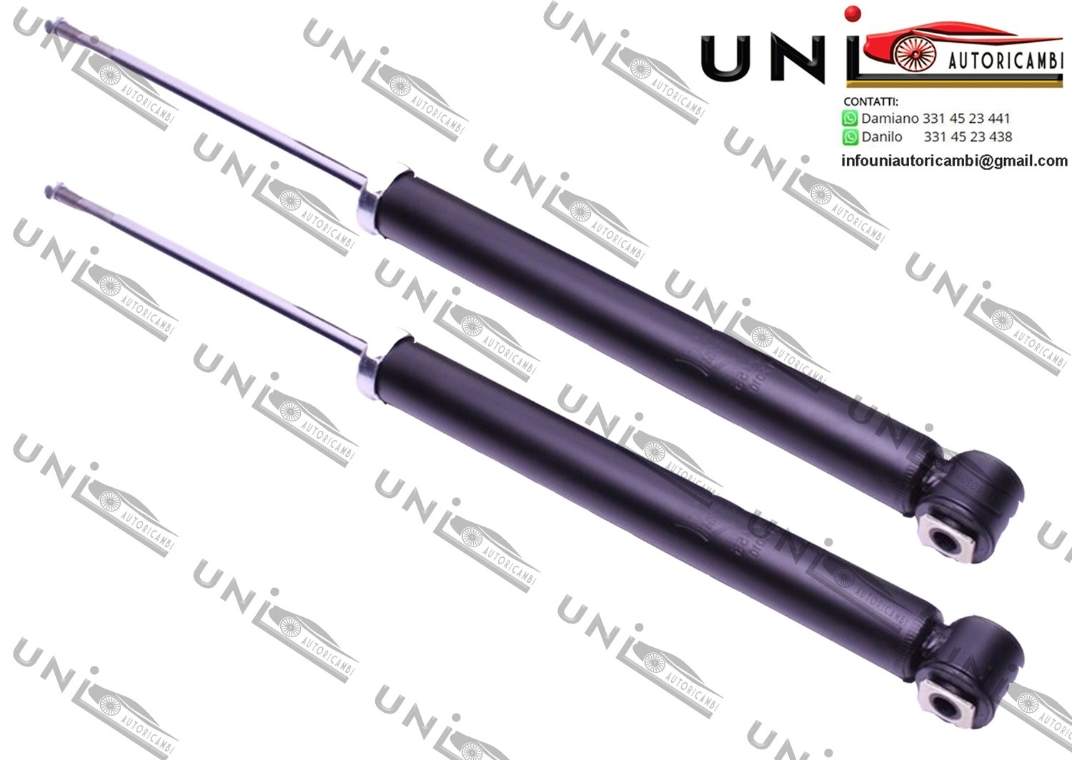 2x Ammortizzatori Posteriori Normali a Gas BMW Serie 3 (E36 / E46) da 1990