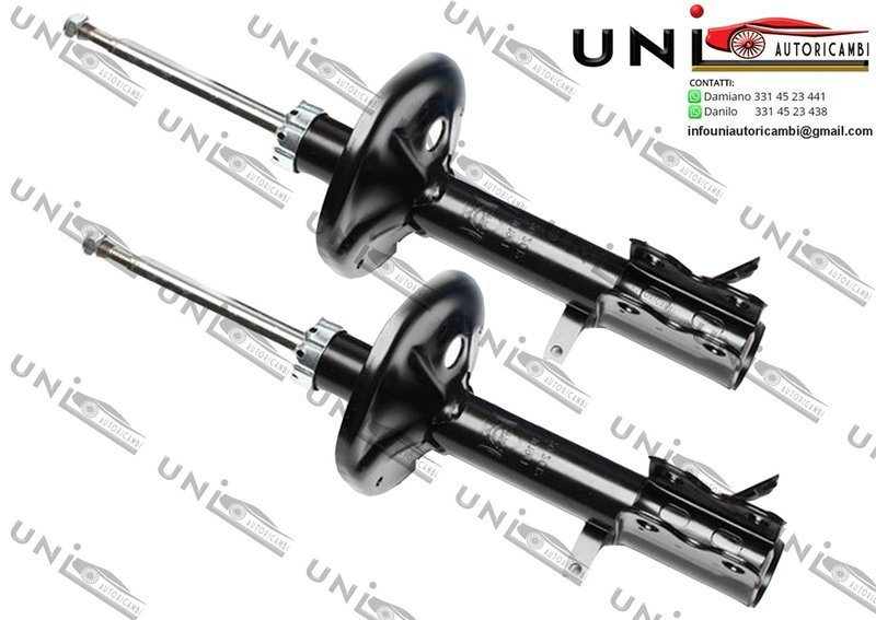 2x Ammortizzatori Anteriori Normali a Gas Toyota Corolla (E10),1300i,1300XLi,1400i,1600I, dal 05.92-04.97
