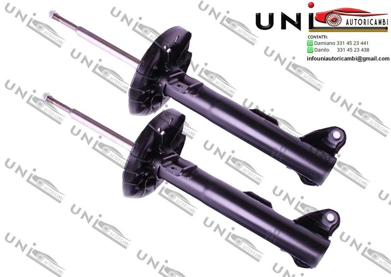 2x Ammortizzatori Anteriori Normali a Gas Mercedes Classe C (W203, W209) dal 2000