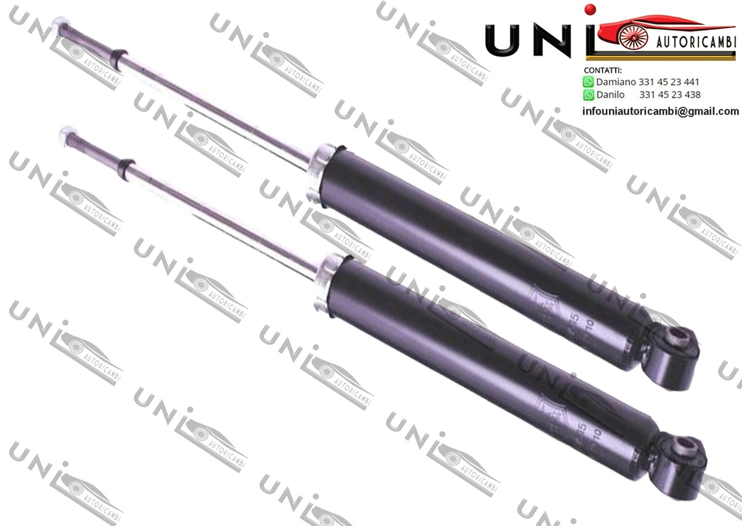 2x Ammortizzat2ori Posteriori Normali a Gas Nissan Micra K11 dal 1992
