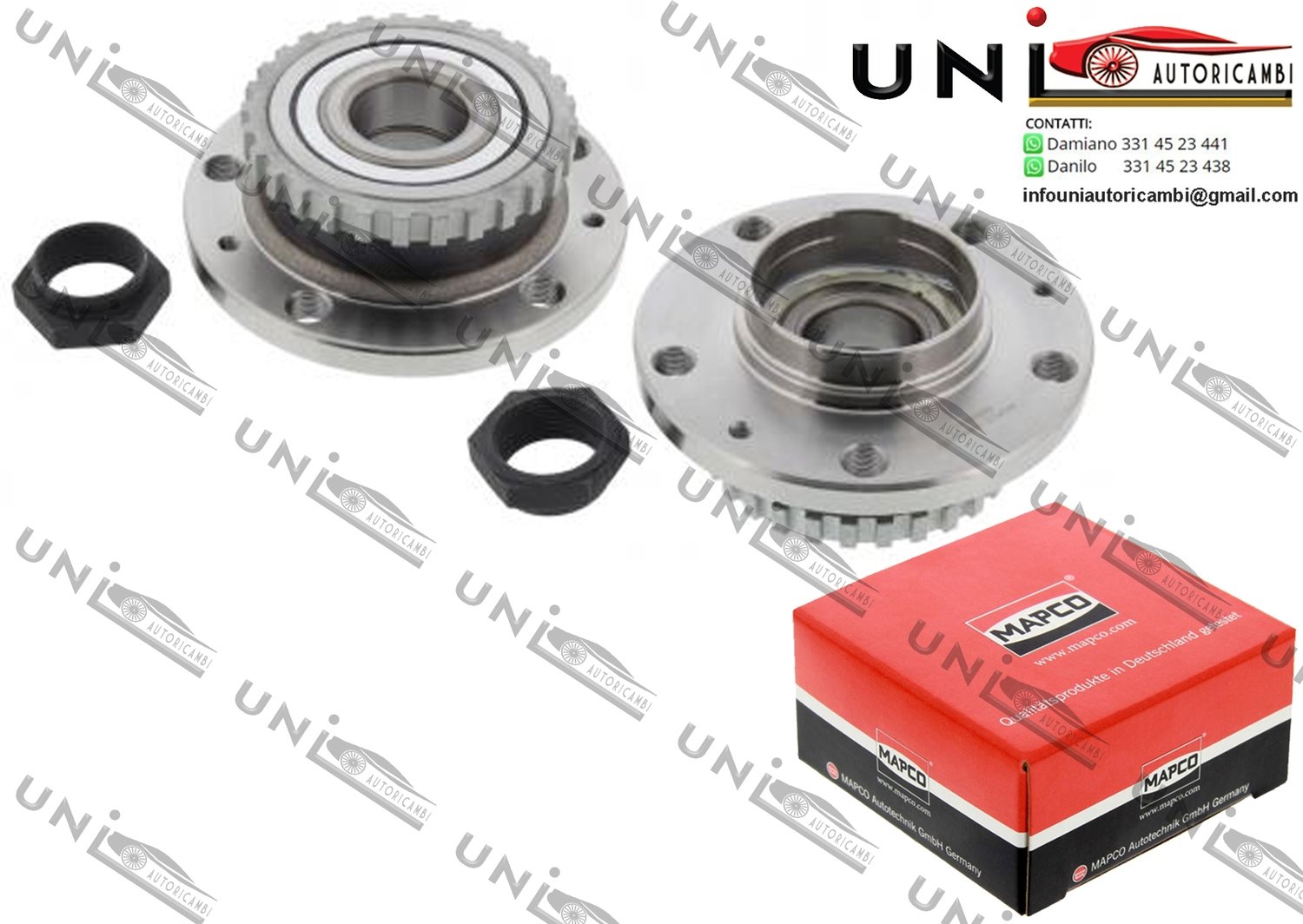 Mozzo Ruota Posteriore Bilaterale / Peugeot 605 da 1989