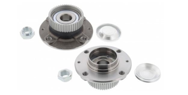 2 Mozzo Ruota Posteriori Sinistro + Desto / Peugeot 206 2 volumi / Coda spiovente / CC / SW da 1999