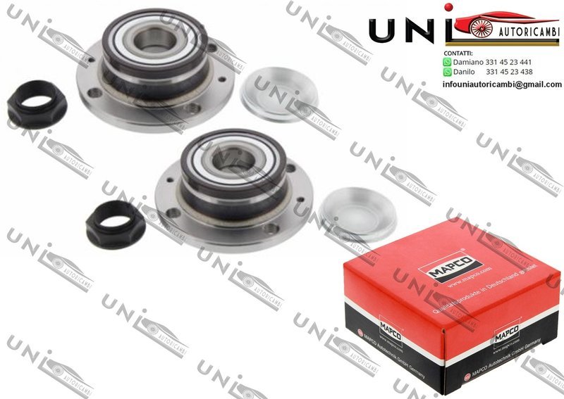 Mozzo Ruota Posteriore Bilaterale / Citroën Berlingo / Furgonato da 1996 / Citroën Xsara / Picasso da 1999 / Peugeot Partner Combispace / Furgonato da 1996