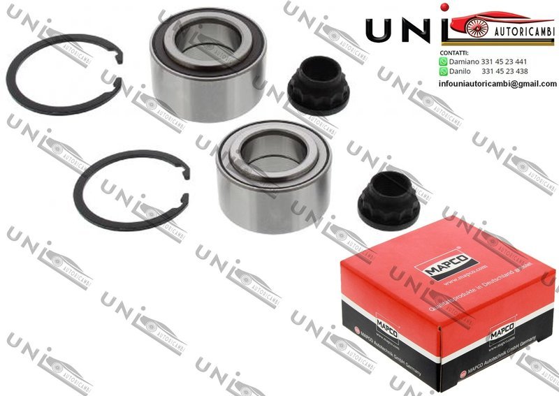 Kit Cuscinetto Ruota Assale / Citroën C1 da 2005 / Peugeot 107 da 2005 / Toyota Aygo da 2005 / Toyota IQ da 2009